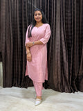 Pink Sciffly Cord Set