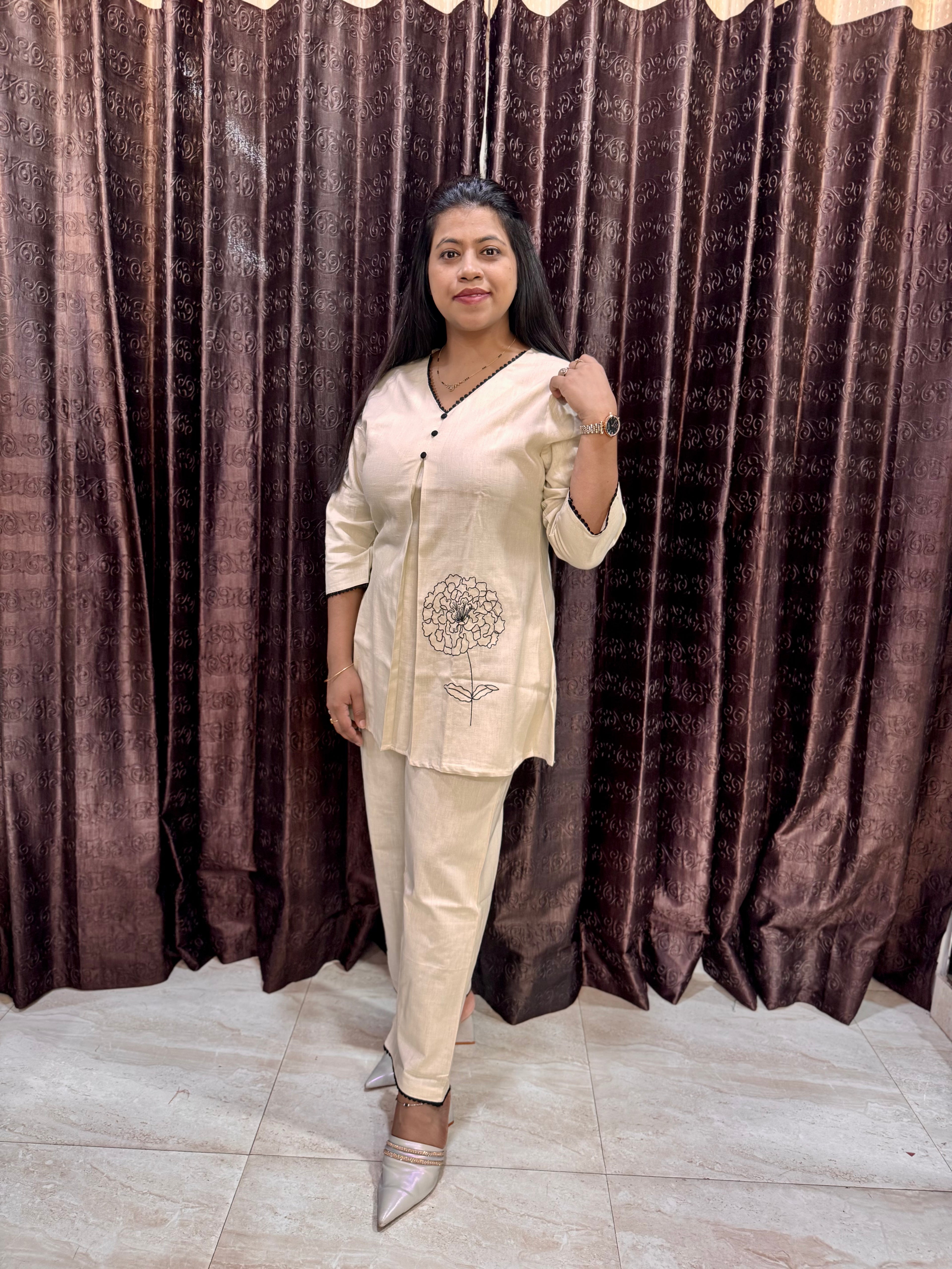 Linen cord set