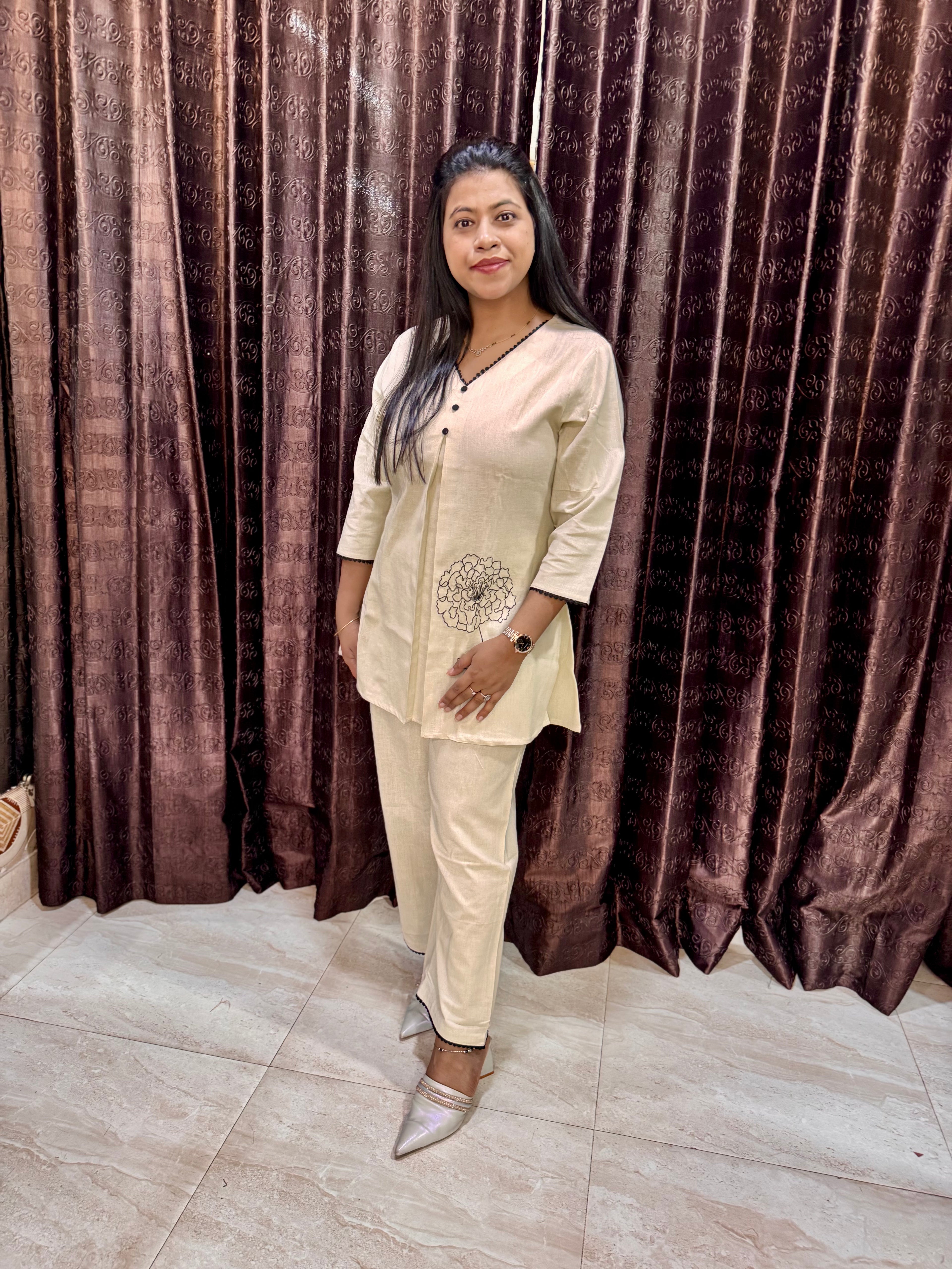Linen cord set
