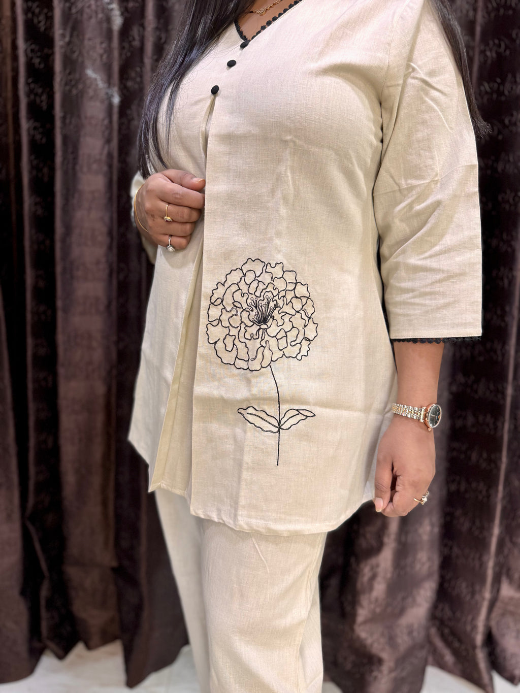 Linen cord set